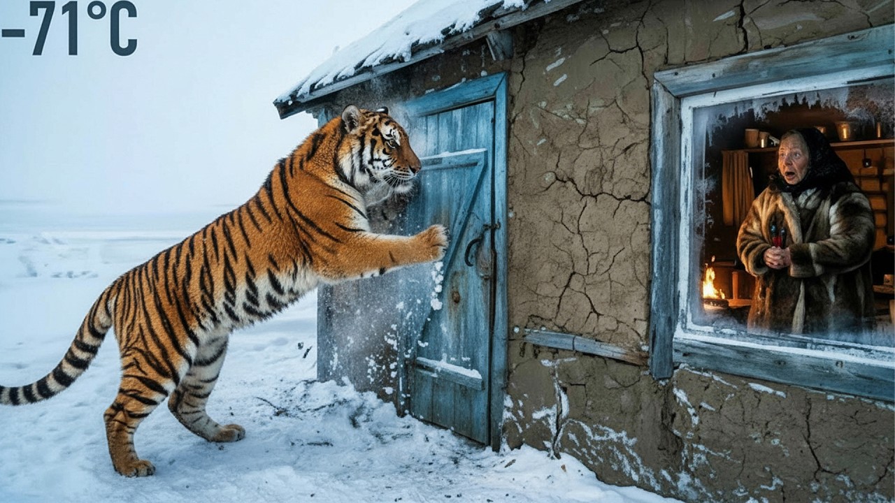Survival at -71°C | 93 Year Old Widow and Grandchild Defend from Syberian Tiger