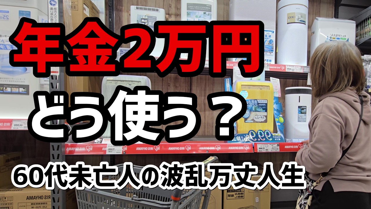 【60代一人暮らし】年金2万円受給者の年金の使い方。愛猫へのプレゼントでまさかの事態に…【シニアVlog】