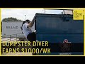 Dumpster diving mama