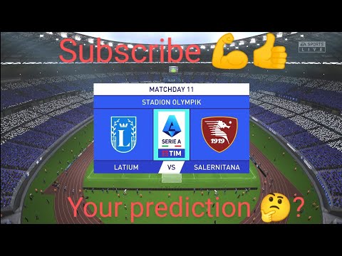 FIFA 23 | Lazio vs Salernitana | Serie A - Matchday 12 | My prediction | PlayStation 5