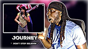 HIS VOICE NEVER GETS OLD!.. FIRST TIME HEARING! Journey - Don’t Stop Believin’ REACTION