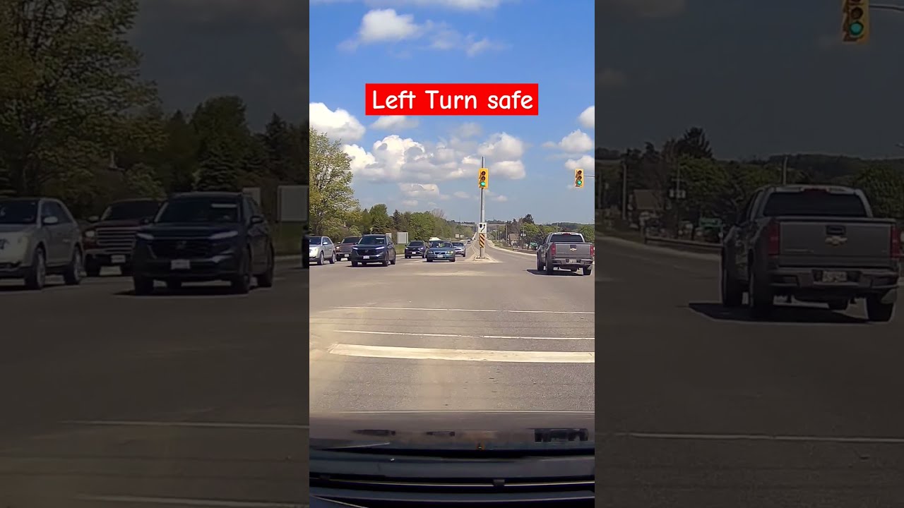 Road Test Tips Left Turn Safe Right Of Way Drivetest Drivingschool Driving Drive Drivingfails