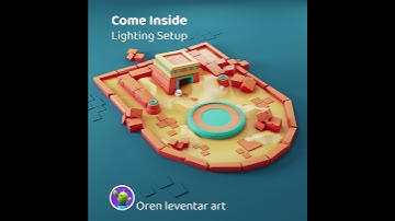 Stylized Studio lighting setup