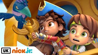 Santiago of the Seas | The Gold Falcon Brings Bad Luck | Nick Jr. UK Resimi