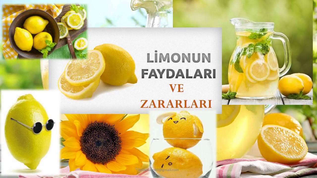 Limonun faydaları Limonun faydaları