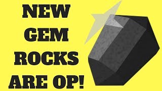 Gem Rock Mining Is Now Overpowered! New Update! RS3 Money Making Guide
