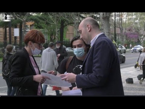 სამოქალაქო აქტივისტები 20 ივნისის ამინისტიის კანონის წინააღმდეგ