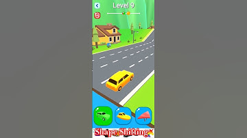 Shape Shifting Game play Level 9 #gameplay #games #shorts #viralvideo #trending #ytshorts #vehicles