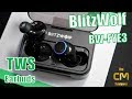 BlitzWOLF BW-FYE3 Test: True Wireless Stereo Earbuds &amp; Ladebox (2.6Ah) - (Deutsch, eng.hints)