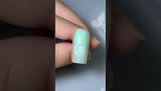 Hema&amp;Tpo Free! “Iridescent Snowflake Frost” Nails – Ethereal Winter Glow, Gentle on Tips ✨❄️
