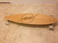 How to make a Longboard using Veneer for the top and bottom