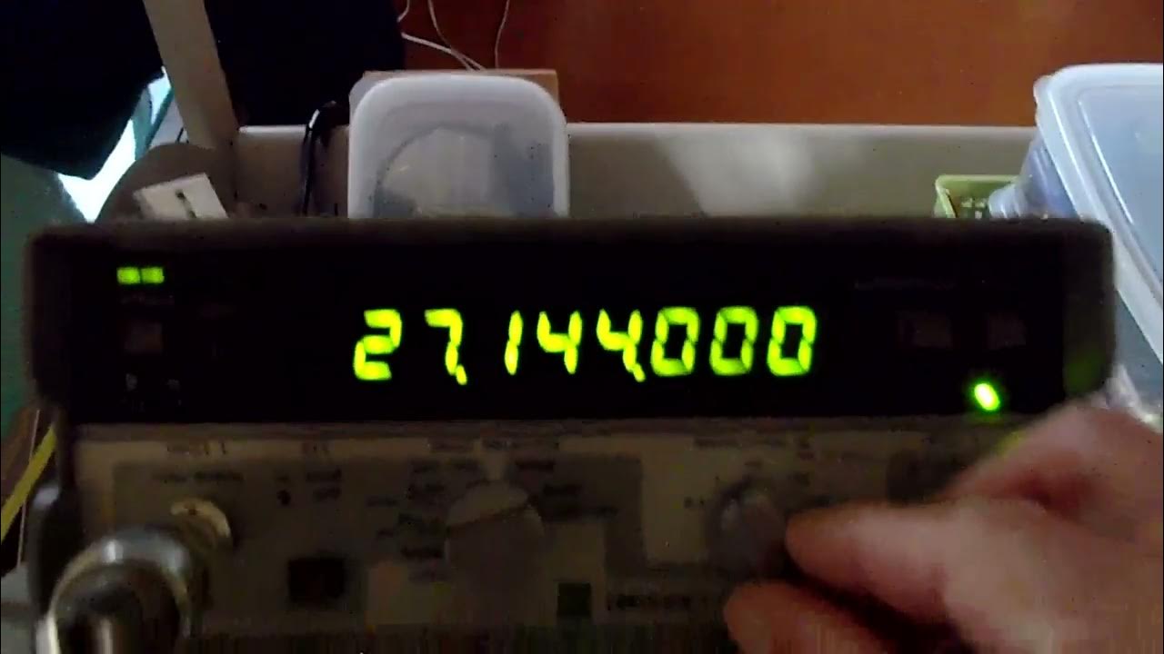 Marconi 2955B SG Frequency test 1 YouTube