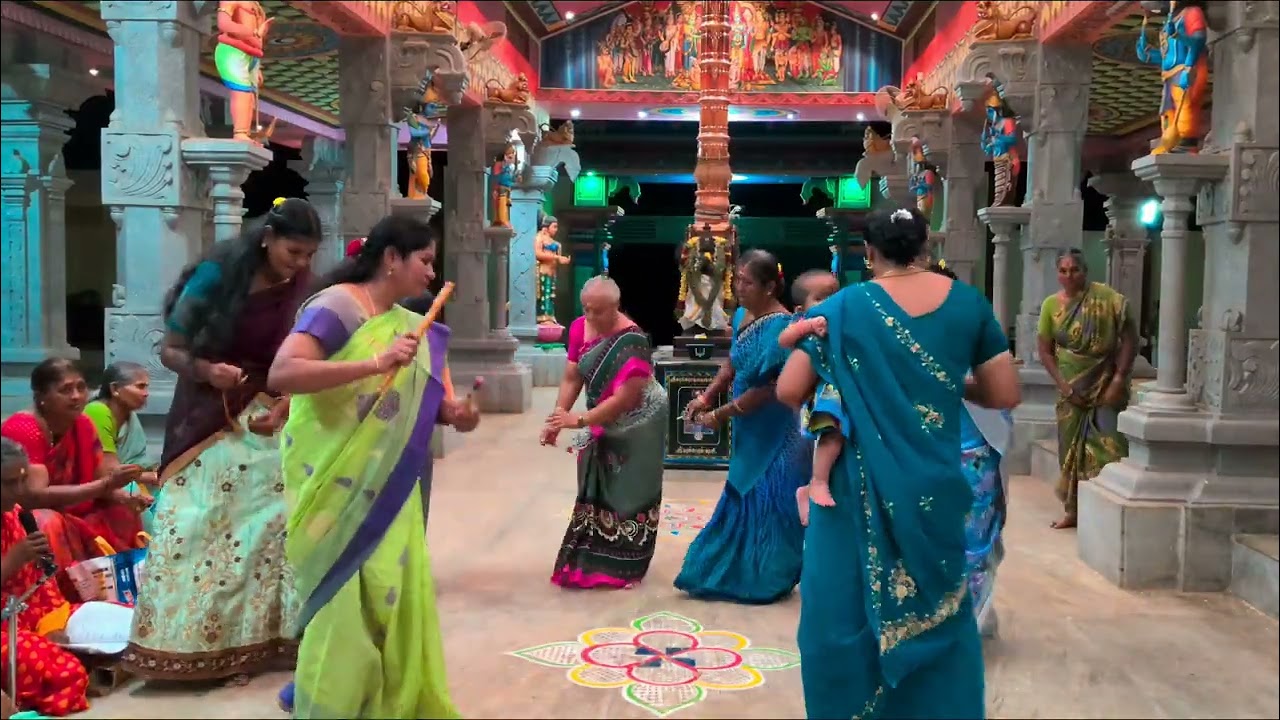 குழந்தையாக மீண்டும் கண்ணன் பாடல் கோலாட்டம் /ஶ்ரீரங்கநாதர் கோயில் பஜனைக்குழு💚💚💚