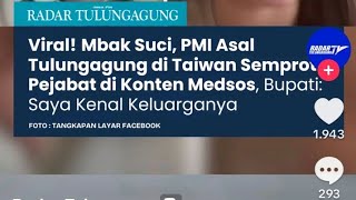 Menentang C4ci M4ki Mbak Suci Tulung Agung Kepada P0ld4  Jatim