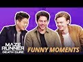 DYLAN O'BRIEN FLIRTING WITH KI HONG & THOMAS - Maze Runner Bloopers Funny Moments: The Death Cure