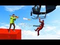 EXTREME MILE HIGH HELICOPTER BATTLES! (GTA 5 Funny Moments)