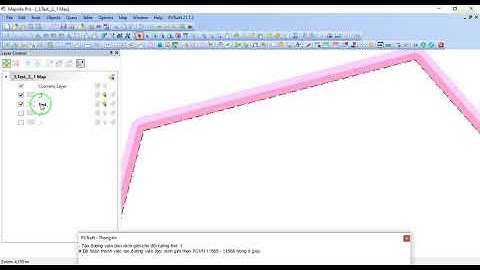 Tool Mapinfo: Tool PXTsoft - Định dạng đường viền (bo) ranh giới theo TCVN 11565 - 11566