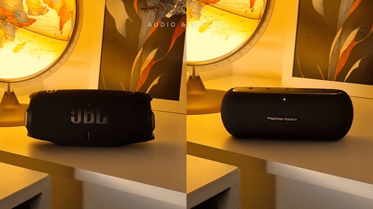 Harman Kardon Luna vs JBL Charge 6 playing Love In Portofino - Andrea Bocelli