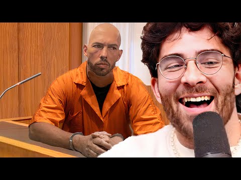 Thumbnail for Andrew Tate Sentenced to Jail AGAIN | Hasanabi reacts