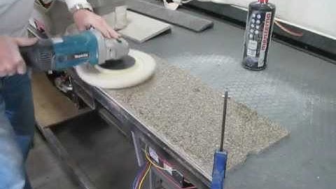 PART 2 - Corian countertop scratch repair video - PART 2