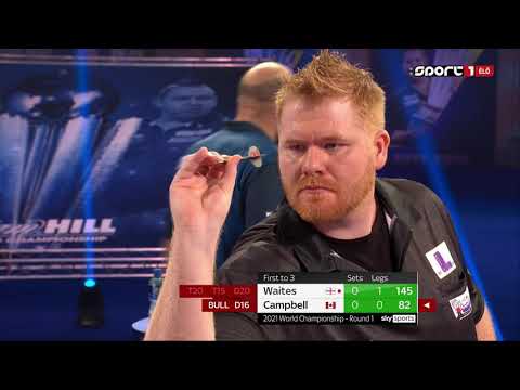 30) Scott Waites vs Matt Campbell 2021 PDC World Darts Championship 2020.12.19 Round 1