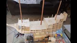 Model Ship Golden Hind Part2