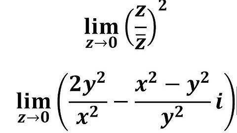 Limites en variable compleja que no existen, recorriendo diferentes "caminos". E-R. #maths #complex