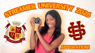 Why I Should Be In Streamer University! My Streamer University 2026 Application