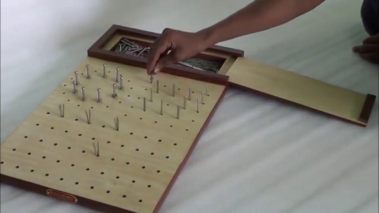 FINGER DEXTERITY TEST (100 Holes + Parts + Tweezer)IMI1443 YouTube