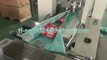 Multi Tomato Paste pouch flow wrapping machine，Multi Pouch flow wrap machine,Multi pouches packaging