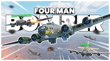 A Bomber FORMATION in THIS Economy? (War Thunder B-17G Squad)