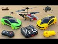 Flying Remote Control RC Helicopter and 3D Light RC Car with a380 Model Airline Unboxing &amp; Testing 😍