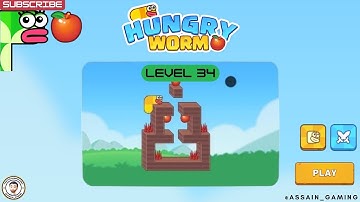 Hungry Worm Level 34