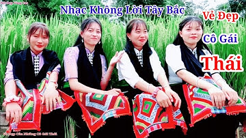 NHẠC TÂY BẮC KHÔNG LỜI VÀ NHỮNG CÔ GÁI THÁI XINH ĐẸP | NÉT ĐẸP VÙNG CAO