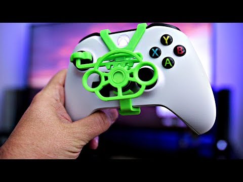 3D Printing an Xbox One Steering Wheel | 3D Printed Rack and Pinion Steering Mini Wheel