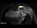 Landsat 8 Swath Animation