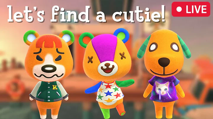 A RARE villager hunt! | Live Stream | Animal Crossing New Horizons