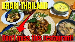 COMING TO KRABI?  You need to eat here….