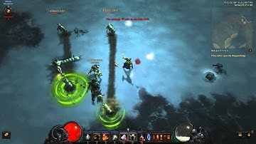 Diablo III: Reaper of Souls - Crusader class skill: Fist of Heavens (Retribution Rune)