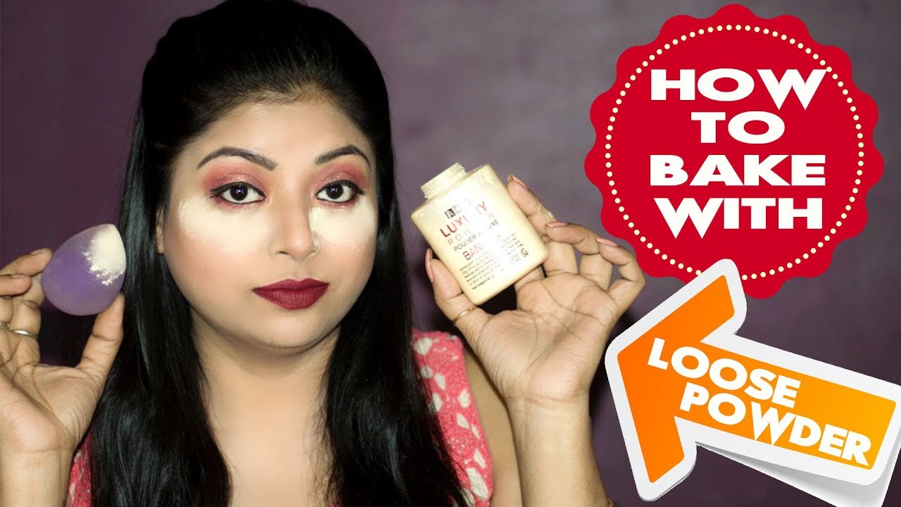 How To Bake With Loose Powder Translucent Powder, Banana Powder Under