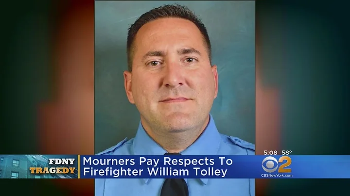 Mourners Pay Respects To Fallen Firefighter William Tolley