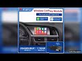 Road Top Wireless Android Auto For Audi Car A4 A5 Q5 B8 20092015 Carplay Interface Mirror Link Air