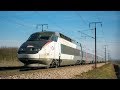 Compilation de grande vitesse - TGV, Ouigo, Eurostar, Lyria - Juin 2019