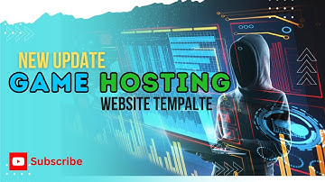 New Update 1 1 | Game Hosting Website Template | #htmlcss