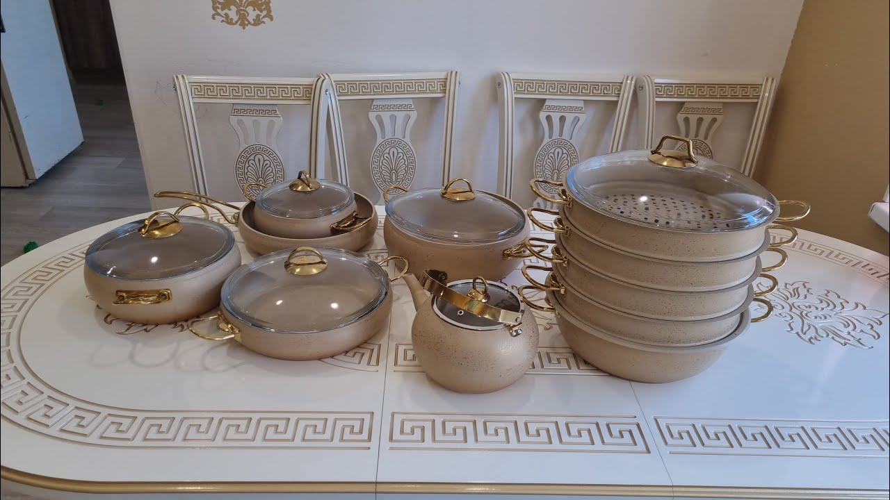 мантоварка ва чайники О. М. С. гирифтем😍 хамаш комплект шид👌❤️