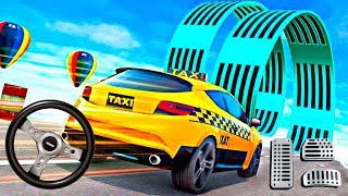 Taxi Car Stunts Games 3D: GT Racing Car Stunt - Android Gameplay screenshot 5