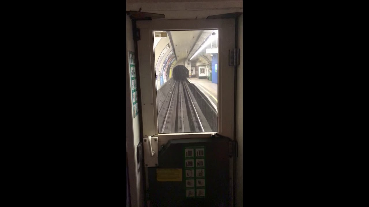 Kennington loop from inside drivers cab