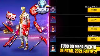 ????????TUDO QUE ESTÁ CHEGANDO NO NOVO MEGA EVENTO DE NATAL 2021 PARTE 2! ROUPAS, SKINS E MUITO MAIS! ☃️