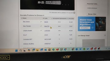 Done Q1,Q2,Q3,Q4,Q5,Q6  ✅ | CodeChef Contest Live 🔥💻#coding #codechef #contest #programming