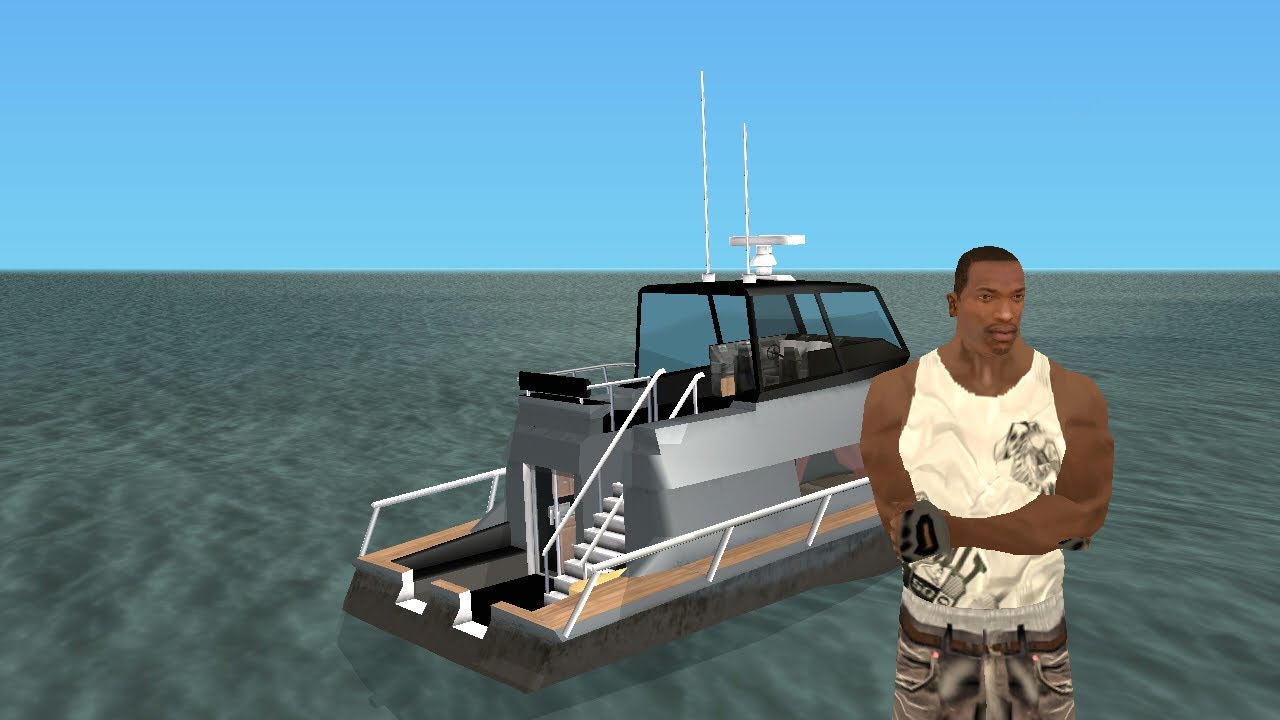 CJ se Compra un BARCO y pasa tiempo SOLO